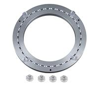 VAYEODEYU Tavolo con Piatto Girevole in Alluminio, Giradischi Lazy Susan con Cuscinetto Girevole a 360°, 8-32 Pollici(18 Inches (450mm))