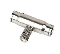 VAYEODEYU Ugelli nebbiogeni da giardino in ottone ad alta pressione da 12 pezzi 0,1-1,0 mm con connettore rapido da 3/8"(Nozzles+onehole,0.8mm)