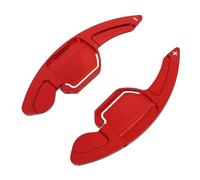 Vbbrswaad Paddle Del Cambio Auto Per A3 Per S3 Per A4 Per S4 Per B8 Per A5 Per S5 Per A6 Per S6 Per A8 Per Q5 Per Q7 Per TT Leve Del Cambio Per Ruota Auto(Red)