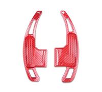 Vbbrswaad Paddle Del Cambio Auto Per Ford Per Mustang 2015-2019 Modello Paddle Cambio Estensione Volante Per Auto(Carbon red)