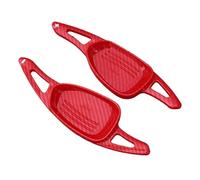 Vbbrswaad Paddle Del Cambio Auto Per RS3 Per RS4 Per RS6 Per RS5 Per RS7 Per S5 Per SQ5 Estensione Al Volante Dell'auto(Carbon Fiber Red)