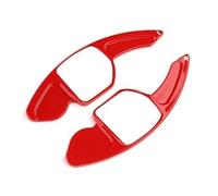 Vbbrswaad Paddle Del Cambio Auto Per SEAT Per Leon Per ST 5F FR Per Cupra Per Ateca Per Ibiza Per 6P Per Arona Tarraco Auto Ruota Estensione Shifter Adesivo(Red)