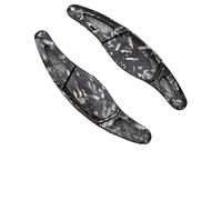 Vbbrswaad Paddle Del Cambio Auto Per Suzuki Per Vitara Per Escudo Per SX4 Per S-Cross Per Swift Per Lo Sport Per Ciaz 2 Pezzi ABS Cambio Al Volante Paddle(Forged Carbon)