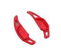 Vbbrswaad Paddle Del Cambio Auto Per Toyota Per Mark Levin Per Camry Per Corolla Per Zelas Per RAV4 Per Nova Fortuner Cambio Paddle Volante Parti(Carbon Red)