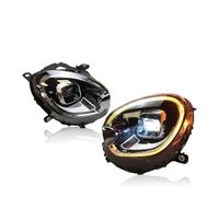 Vbbrswaad Proiettore Fari Anterior Per MINI R60 2011-2016 LHD RHD Style Full LED DRL Gruppo Ottico Anteriore Auto Segnale Lampada Modificata Automatica Fari A LED(LHD original halogen)