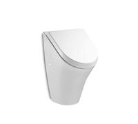 VBChome Coperchio per orinatoio posteriore bianco con abbassamento automatico Soft Close moderno in ceramica di alta qualità Pissoir Wandurinal da parete con coperchio