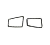 VBCXGV Adesivi Interni per bocchette Aria condizionata Laterali sul cruscotto dell'auto, Colore Nero Carbonio, per Serie 3 E90 2005-2012