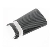 VBCXGV Adesivi per Interni, Rivestimento per bocchette di Ventilazione del Sedile Posteriore del bracciolo dell'auto, Colore Nero Carbonio, per Honda Fit Jazz 2020 2021 2022