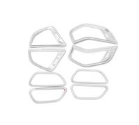 VBCXGV Copertura cromata per Bocchetta Aria condizionata Auto, Maniglia Interna della portiera, Finiture Interne, per Hyundai Santa Fe 2013 2014 2015