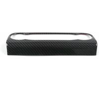 VBCXGV Copertura del Pulsante A/C della Console Centrale dell'auto in Carbonio Nero, Accessori in ABS, 1 Pezzo, per Ford Focus MK4 2019-2023