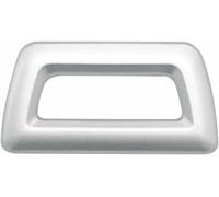 VBCXGV Copertura del Pulsante della portiera Posteriore dell'auto, Adesivo per Interruttore del Bagagliaio Posteriore, Finitura Opaca Argento per Interni, per X3 G01 X4 G02 2018-2022