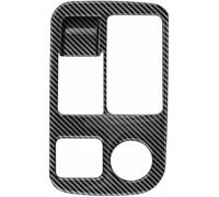 VBCXGV Copertura del Pulsante dell'interruttore dei fari dell'auto, Adesivo per la Cornice di Regolazione dei fari, Interno, per Hyundai Ioniq 6 2022 2023