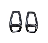 VBCXGV Copertura della Bocchetta di Ventilazione Anteriore dell'Aria condizionata per Auto, Finitura Nera Carbonio, Decorazione Interna, per Kia Sorento MQ4 2021 2022 2023