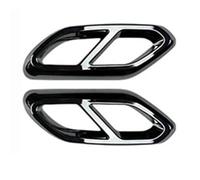 VBCXGV Copertura per Punte di Scarico del Tubo di Scarico Posteriore dell'auto, per Mercedes Benz GLC Classe X254 2023+ GLC260 GLC300 AMG