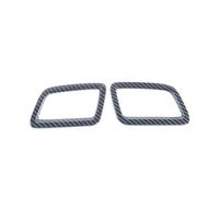 VBCXGV Decorazione per cruscotto Auto, Cornice per Presa d'Aria condizionata, Rivestimento Interno, Colore Nero Carbonio, per Honda CRV 2017-2021