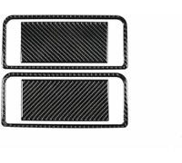 VBCXGV Pannello Decorativo per specchietto retrovisore Posteriore per Auto, Colore Nero Carbonio, per Audi A8 2004-2012