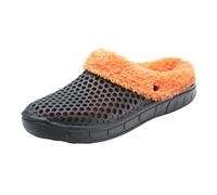 VBEDKDEB Pantofole da donna invernali, calde, da donna e da uomo, in memory foam, calde, per inverno, per interni ed esterni, per modificare il testo di origine:, grigio., 39 EU