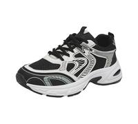 VBEDKDEB Sneaker da donna scarpe da corsa scarpe da ginnastica da donna nuove scarpe da corsa con suola morbida alla moda casual per coppie, scarpe stringate, daddy, scarpe sportive casual spesse
