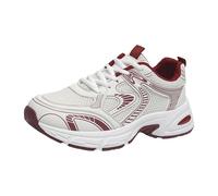 VBEDKDEB Sneaker da donna scarpe da corsa scarpe da ginnastica da donna nuove scarpe da corsa con suola morbida alla moda casual per coppie, scarpe stringate, daddy, scarpe sportive casual spesse