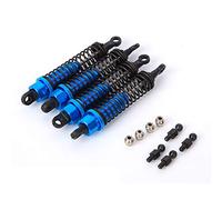 Vbest life Ammortizzatori Anteriori e Posteriori per Auto RC, 80MM Ammortizzatori Anteriori e Posteriori per Auto RC Accessorio per RGT 136100 1/10(Blu)