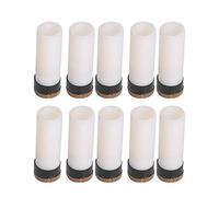 Vbest life Confezione da 10 Pezzi Punte da Biliardo Punte da Stecca da Biliardo, Stecca da Biliardo Punta da Asta Asta di Ricambio per Stecche da Biliardo e Biliardo(10mm)