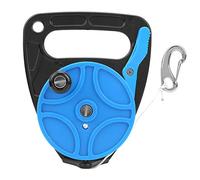 Vbest life Impugnatura Puleggia Bobina da Sub Mulinello da Sub Mulinello da Immersione Attrezzatura Subacquea Portatile Multiuso con Combinazione di Fibbie(Blu)