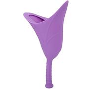 Vbest life Orinatoio da Viaggio in Silicone Morbido da Donna, WC Portatile Riutilizzabile Pieghevole Riutilizzabile in Piedi di Emergenza(Viola)