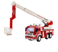 VBESTLIFE 1:16 Giocattolo per Camion dei Pompieri in ABS di Alta qualità con Suono e Luce per il Giocattolo di Interazione Genitore-figlio (VBESTLIFEvegrm168wy-10311376)