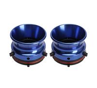 VBESTLIFE 1 paio di adattatori Nab Hub in lega di alluminio da 10" caricabatteria universale per Studer per Akai per per registratori a bobina (blu)