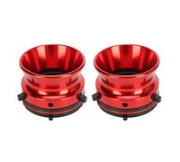 VBESTLIFE 1 paio di adattatori Nab Hub in lega di alluminio da 10" caricabatteria universale per Studer per Akai per per registratori a bobina (rosso)