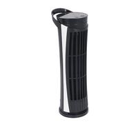 VBESTLIFE 11 '' Fan della Torre per Camera da Letto, Ventola Silenziosa da 34 DB, 2 modalità, Ventilatori Oscillanti a 90 ° per Interni, Ventilatore da Tavolo Portatile per Camera, Casa, (BLACK)