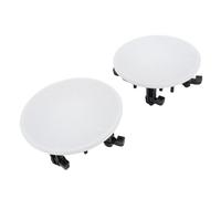 VBESTLIFE 2 Pezzi da 6,89 Pollici Bianchi Coperture per Altoparlanti da Soffitto, Griglia Magnetica Rotonda per Altoparlanti Copertura per Woofer Protezione Protezione Griglie Metalliche