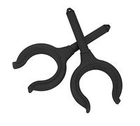 VBESTLIFE 2 Pezzi Staffa Porta Canna da Pesca con Blocco Remo per Barca Accessori per Gommoni Marini , Realizzato in Materiale Plastico di Alta qualità, Robusto Può Essere Utilizzato Come Supporto