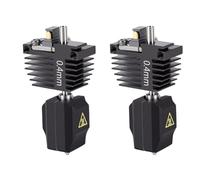 VBESTLIFE 2Pezzi Hot End per Stampante 3D per Creator 5, 5 Pro | 0.4mm Ugello, Alto Flusso e Resistenza All'Usura a 320°C, Stampa a 600mm/s, Tenuta Antigoccia