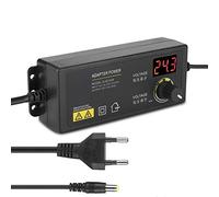 VBESTLIFE 3-36V 1.7A 60W Kit Adattatore di Alimentazione CA Regolabile Controllo velocità Display LED Volt