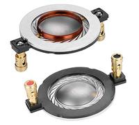 VBESTLIFE 34,4 mm Altoparlante Tweeter, Super Tweeters Voice Coil Film Piatto 8 Ohm per Audio