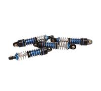 VBESTLIFE 4 Pezzi Ammortizzatori RC Sostituzione Ammortizzatori per Auto RC in Lega di Alluminio per Traxxas 1/18 (Blu)