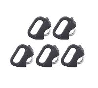 VBESTLIFE 5 Pezzi Gancio per Anello Diviso in Lega Triangolare con Cinturino per Fotocamera per Tracolla per Fotocamera, Cordino, Cintura in Vita