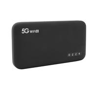 VBESTLIFE 5G WiFi 6 Router con Slot per Schede SIM, Hotspot Mobile Wireless Sbloccato Portatile, 2,4 GHz e 5,8 GHz Band WiFi, Gigabit, 6100Mah, 16 Utenti