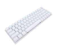 VBESTLIFE 60% Compact Mechanical Keyboard Blue Switch Retroilluminato RGB | 68 Tastiera da Gioco Cablata Anti Ghisa Chiave | Design Ergonomico per Wins IOS Android (WHITE)