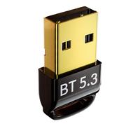 VBESTLIFE Adattatore Bluetooth per PC, Dongle Bluetooth 5.3 Senza Driver per Win 8.1/10/11, Trasmettitore e Ricevitore Bluetooth per Tastiera, Mouse, Stampante, Cuffie
