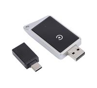 VBESTLIFE Adattatore Carplay Wireless, Mini Convertitore di Plug and Play Design, Supporto per IOS 6 e Al di Sopra dei Telefoni con Porta USB, Trasmissione Stabile e Nessun Ritardo