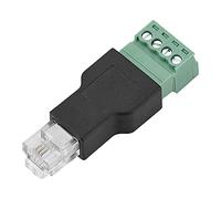 VBESTLIFE Adattatore Connettore Ethernet RJ11 6P4C Maschio a 4 pin Terminale a vite