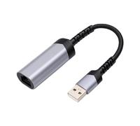 VBESTLIFE Adattatore Ethernet da USB-A a RJ45, Adattatore di Rete LAN Fast Ethernet Plug and Play per Laptop (1000Mbps)