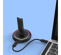 VBESTLIFE Adattatore per Lettore SSD NVME, Docking Station da NVME a USB 3.1, per RTL9210, Adattatore da M.2 SSD a USB Tipo C 10 Gbps, Plug and Play