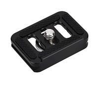 VBESTLIFE Adattatore Piastra Rapido, Mini Lega Portatile in Alluminio a sgancio rapido Fotocamera Montaggio Tackle Fotografia Accessorio per SIRUI TY-C10 T005 / T-025 Testa a Sfera