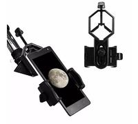 VBESTLIFE Adattatore Telefonico Telescope, Supporto per Smartphone Universale per un Oculare da 28-48 Mm con Protezione a Spugna Morbida, per Binocoli Monoculari