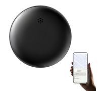 VBESTLIFE Air Tag Tracker, Smart Bluetooth Item Finder per Android, Localizzatore Portachiavi a Prova D'acqua IP66 per Chiavi, Portafogli, Bagagli, Zaini (BLACK)