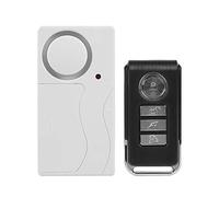 VBESTLIFE Allarme Porta Magnetica, Porta Senza Fili Antifurto di Sicurezza Sensore magnete Vibrazione + Telecomando