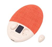VBESTLIFE Altoparlante Bluetooth per Cuscino per il Sonno, con Rumore Bianco delle Onde 'oceano Integrato e Timer di Spegnimento 30/60/90 Minuti per L'ascolto Prima di Andare a Dormire (ORANGE)